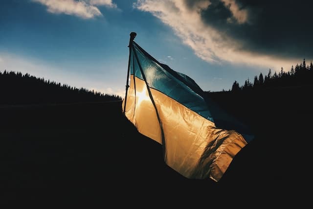 Ukraine flag Photo by Max Kukurudziak on Unsplash
